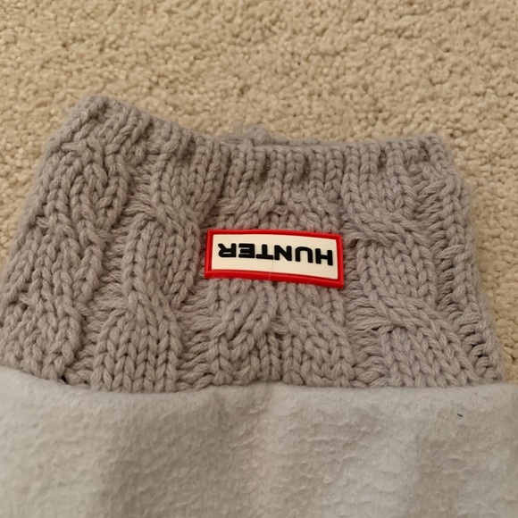 Grey Knitted Hunter Boot Socks - Picture 2 of 4